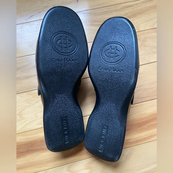 Cole Haan Air Slip On Suede Mule Women's Size 6 B D11818 Green Clogs - Picture 5 of 7